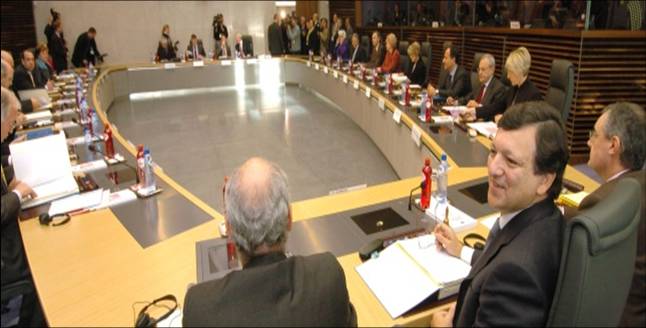 Seduta della Commissione Europea