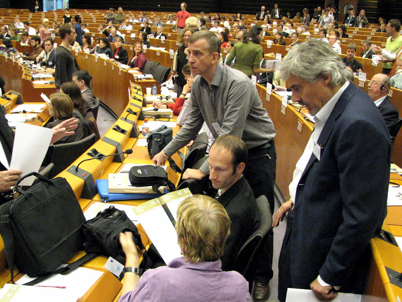 Seduta del Parlamento Europeo